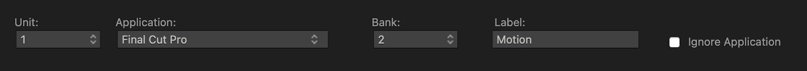 commandpost select final cut pro application
