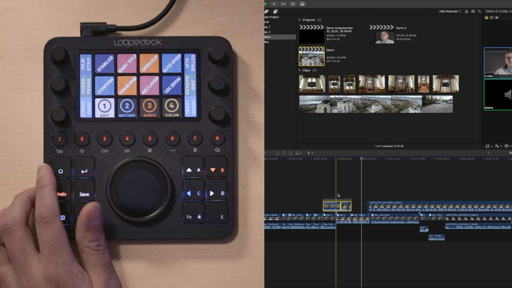 loupedeck ct final cut pro video editing how to guide