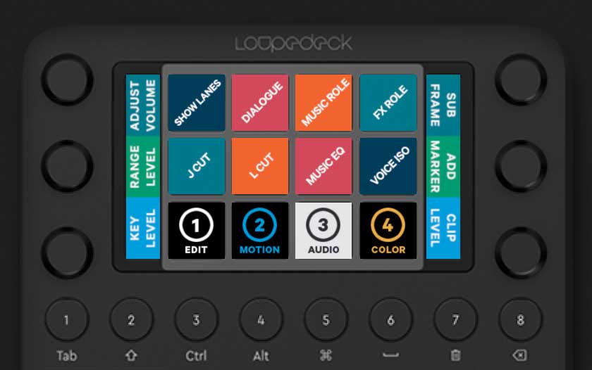 Audio Sound shortcuts